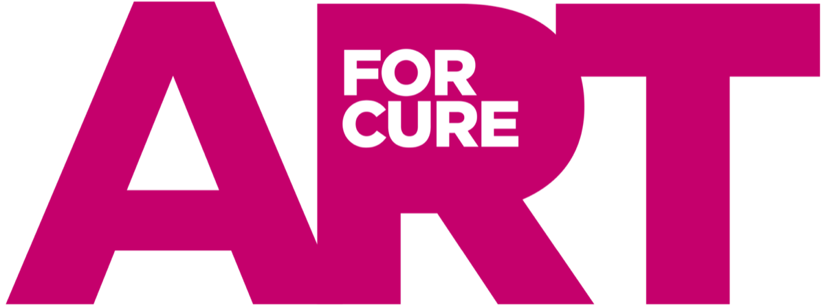 pink logo for charity Art for cure