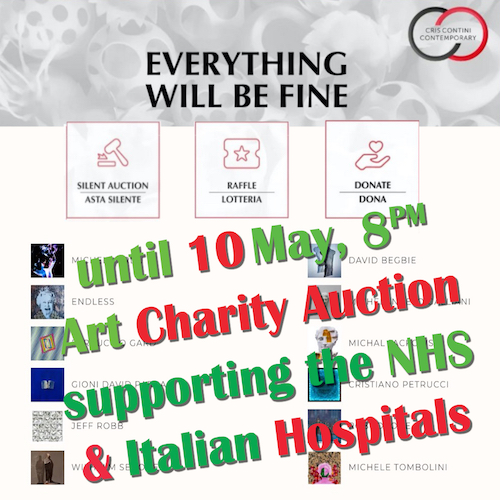 London-based art gallery launches art auction to support the NHS and Bergamo Hospitals
